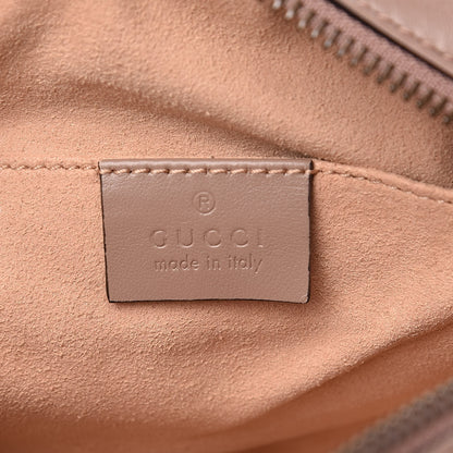 Gucci Calfskin Matelasse Mini GG Marmont Chain Shoulder Bag Porcelain Rose 6 of 10