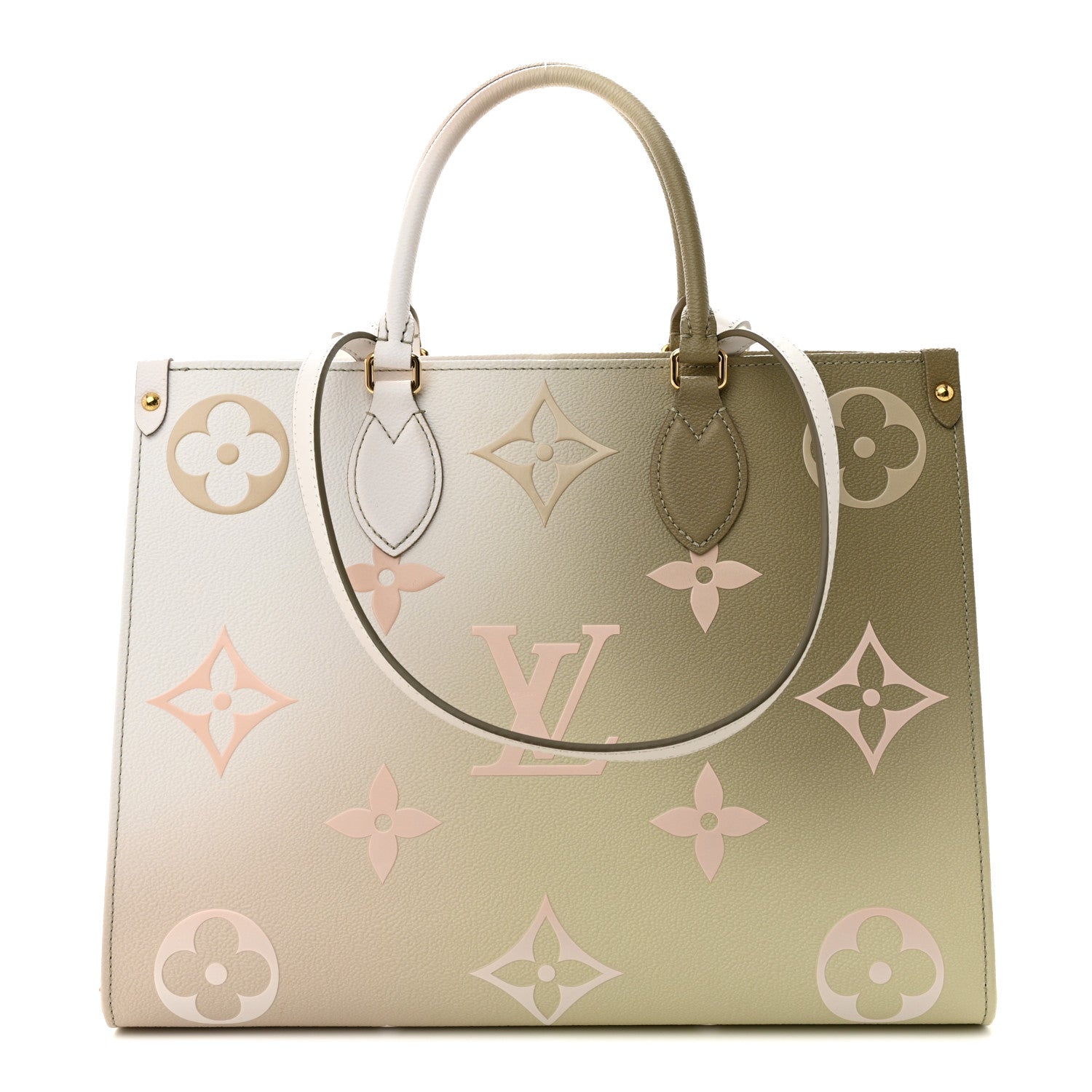 Louis Vuitton Monogram Giant Spring In The City OnTheGo MM Sunset Kaki 1 of 11