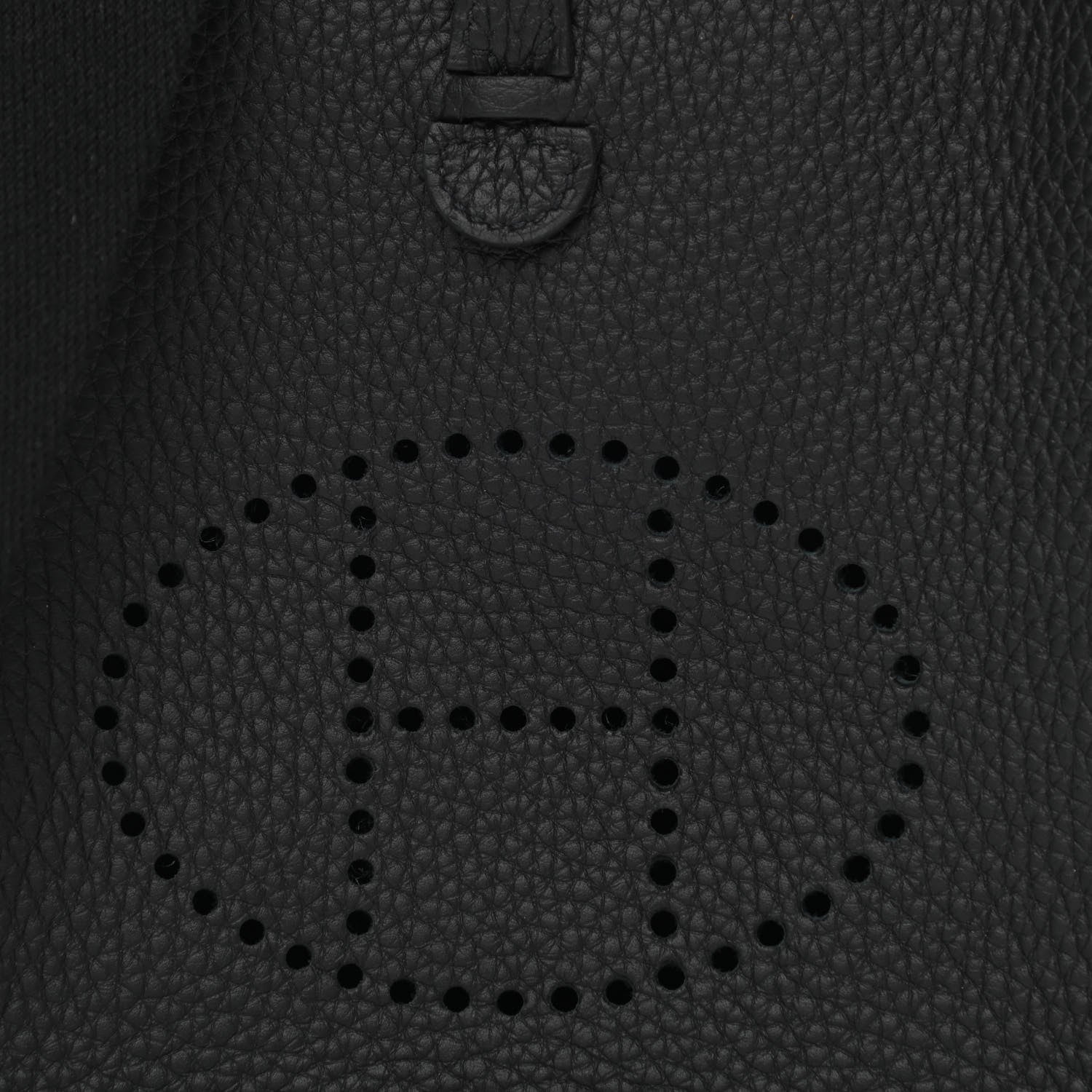 Hermes Taurillon Clemence Evelyne TPM Black 8 of 11