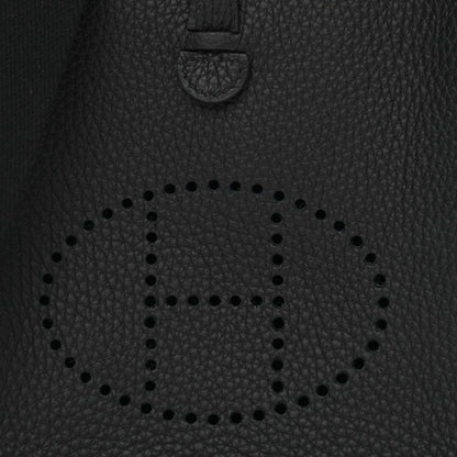 Hermes Taurillon Clemence Evelyne TPM Black 8 of 11