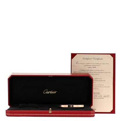 Cartier 18K Pink Gold LOVE Bracelet 19 5 of 5