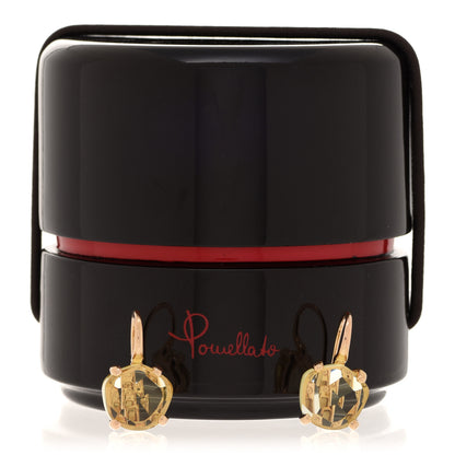Pomellato 18K Yellow Gold Lemon Quartz Lola Drop Earrings 6 of 6