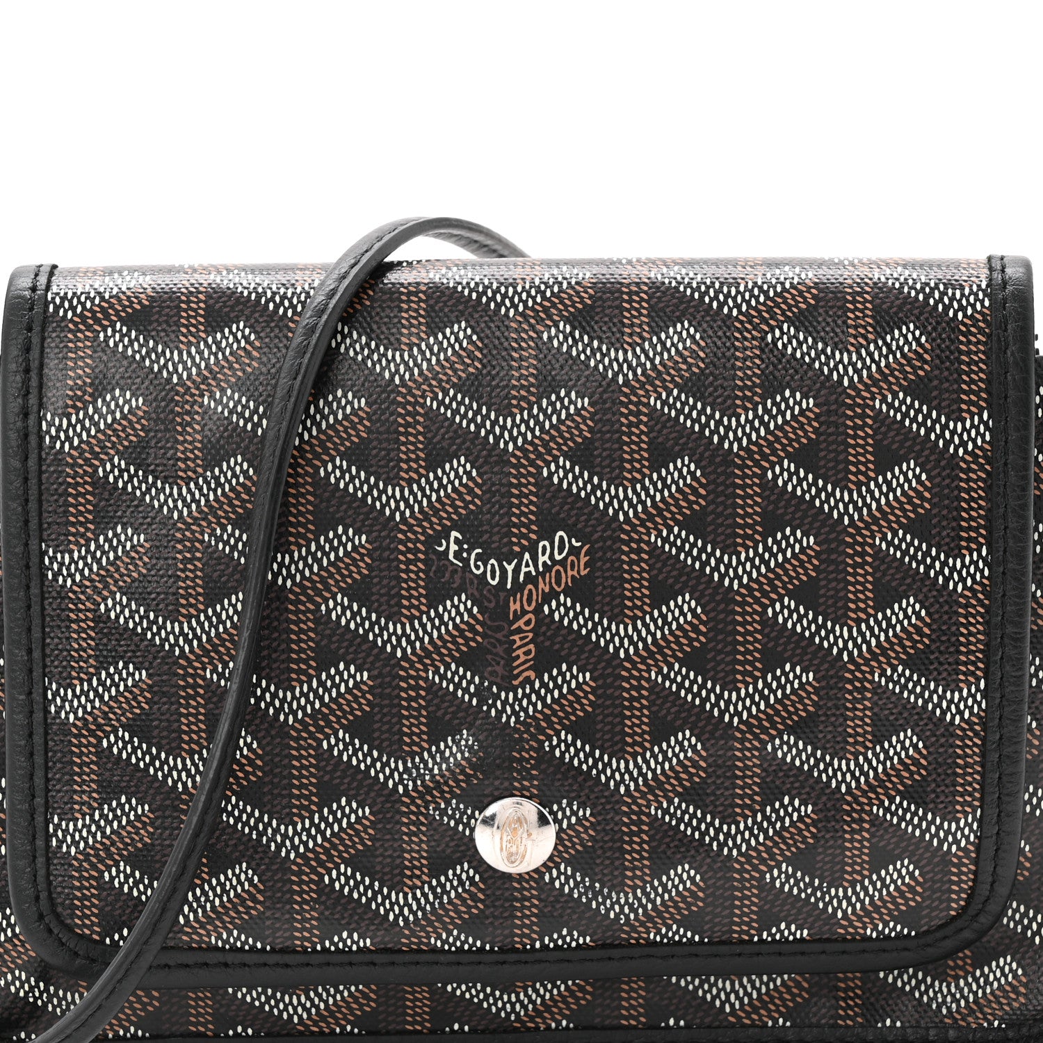 Goyard Goyardine Plumet Wallet Clutch Black 12 of 19