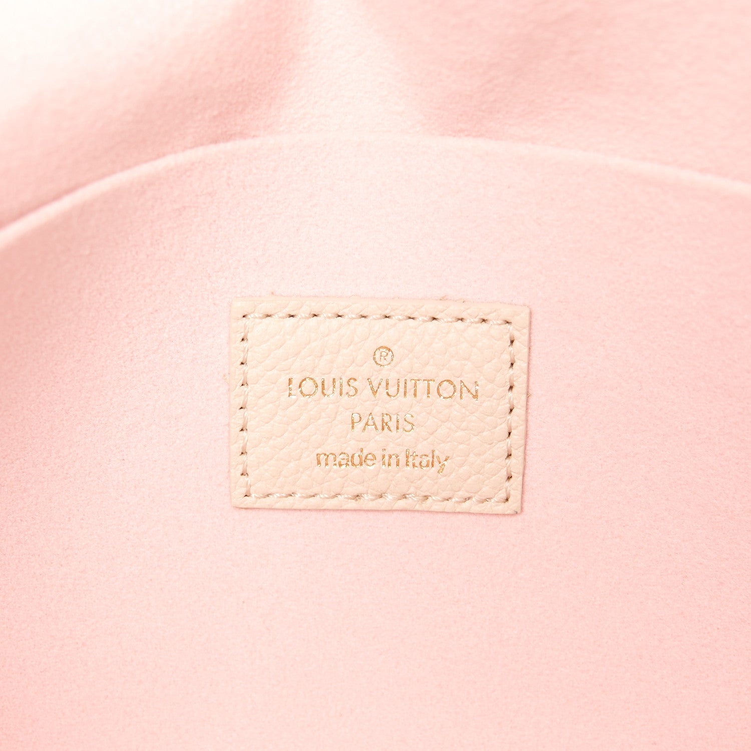 Louis Vuitton Empreinte Spring in the City Felicie Pochette Chain Wallet Pink Beige Yellow 7 of 14