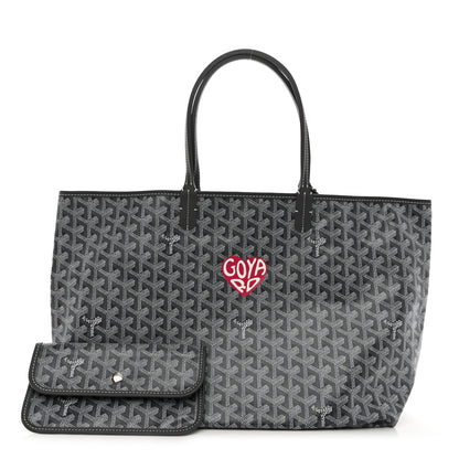 Goyard Goyardine Heart Saint Louis PM Grey 3 of 11