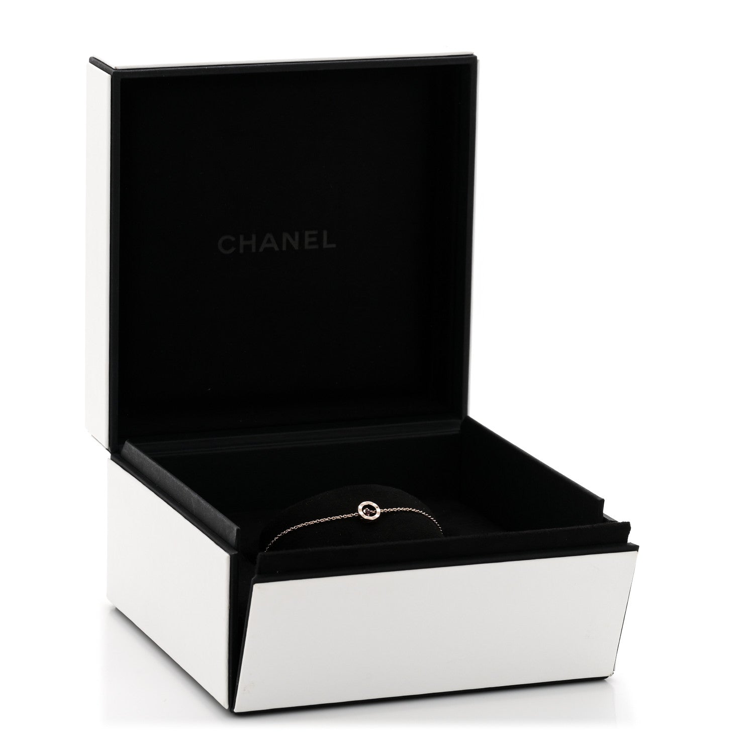 Chanel 18K Beige Gold Ruby Coco Crush Station Bracelet 6 of 6