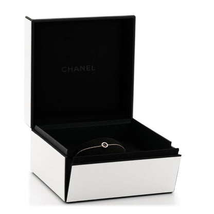 Chanel 18K Beige Gold Ruby Coco Crush Station Bracelet 6 of 6