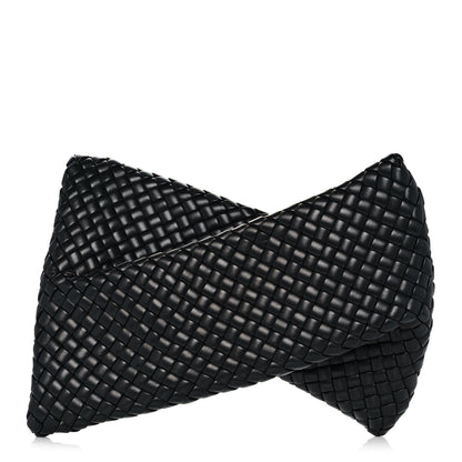 Bottega Veneta Nappa Intrecciato Crisscross Clutch Black 1 of 7