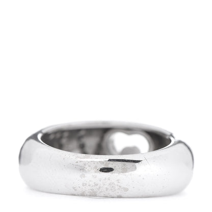 Chopard 18K White Gold Happy Diamonds Love Heart Band Ring 50 5.25 3 of 5