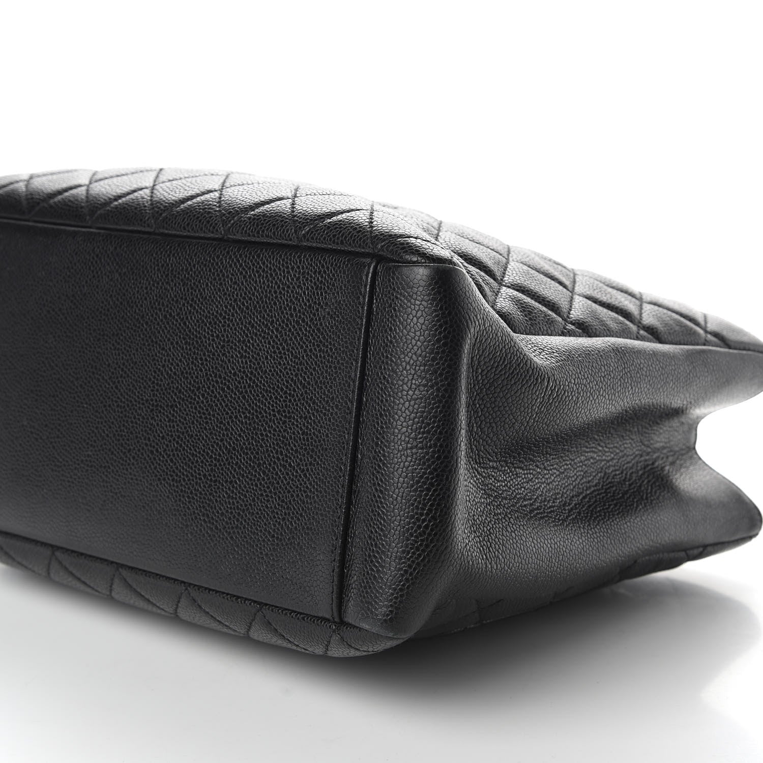 Chanel Caviar Quilted Grand Shopping Tote GST Black 8 of 9