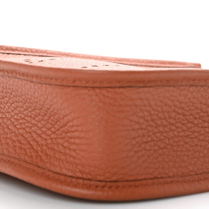 Hermes Taurillon Clemence Amazone Evelyne TPM Cuivre Magnolia 8 of 9
