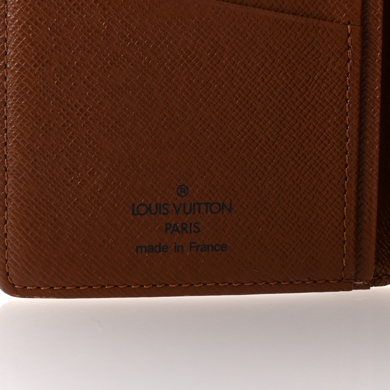 Louis Vuitton Monogram Porte Valeurs Checkbook Wallet 6 of 6