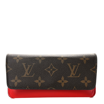Louis Vuitton Monogram Woody Sunglass Case Rouge 1 of 6