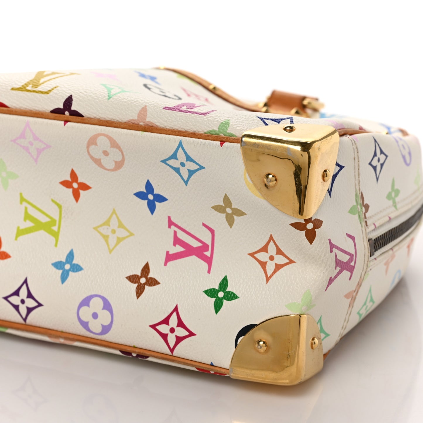 Monogram Multicolor Trouville White