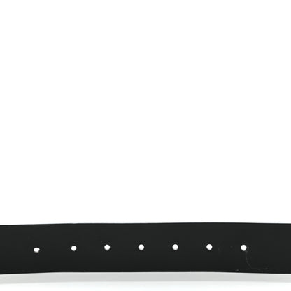 Gucci Selleria Calfskin Monochrome Interlocking G 37mm Belt 90 36 Black 4 of 9