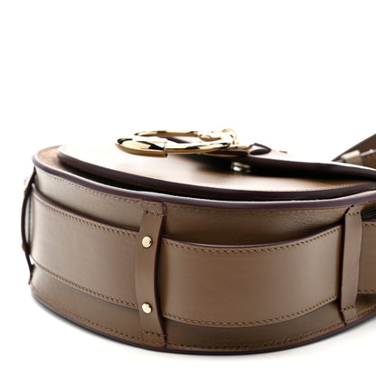 Chloe Calfskin Small Tess Bag Dark Nut 10 of 10