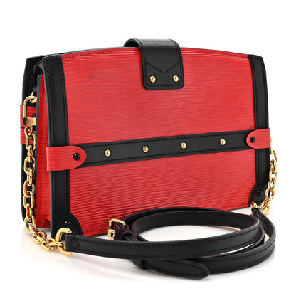 Louis Vuitton Epi Trunk Clutch Red 4 of 16