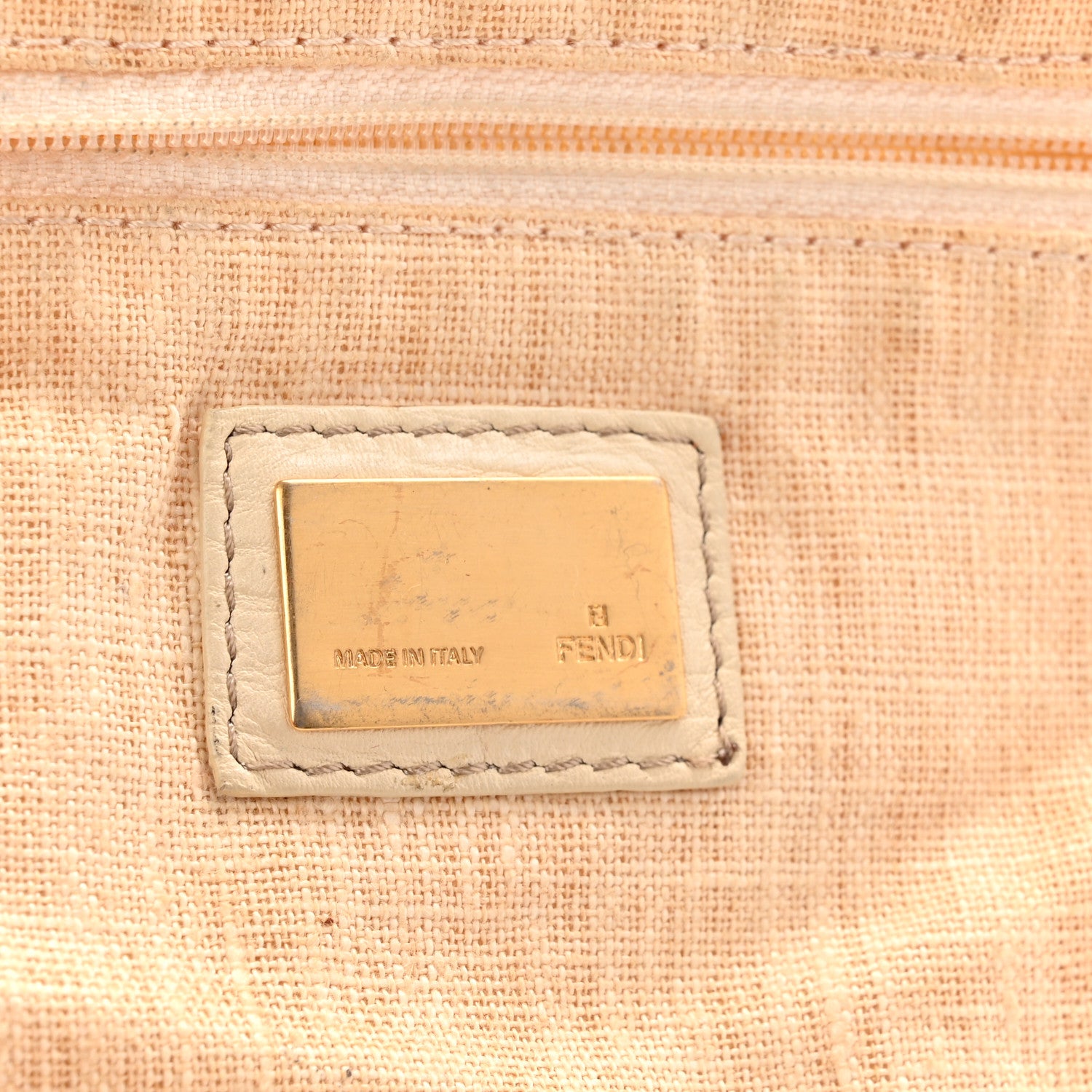 Fendi Zucca Spalmati Vitello Medium FF Multicolor Boston White 7 of 14