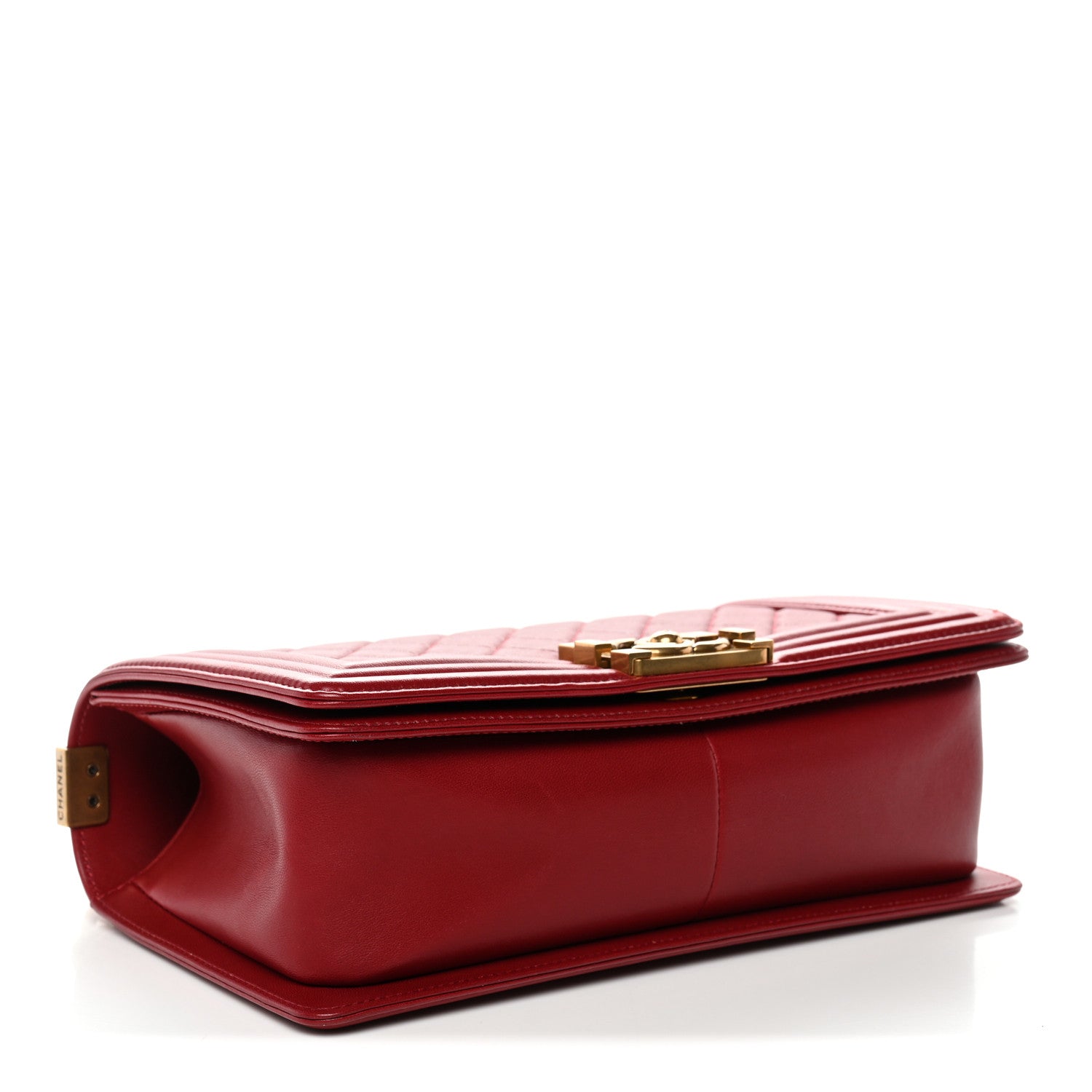 Chanel Lambskin Quilted Medium Boy Flap Red 4 of 11
