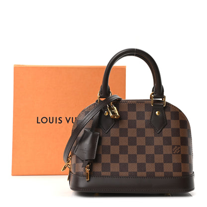 Louis Vuitton Damier Ebene Alma BB 10 of 10