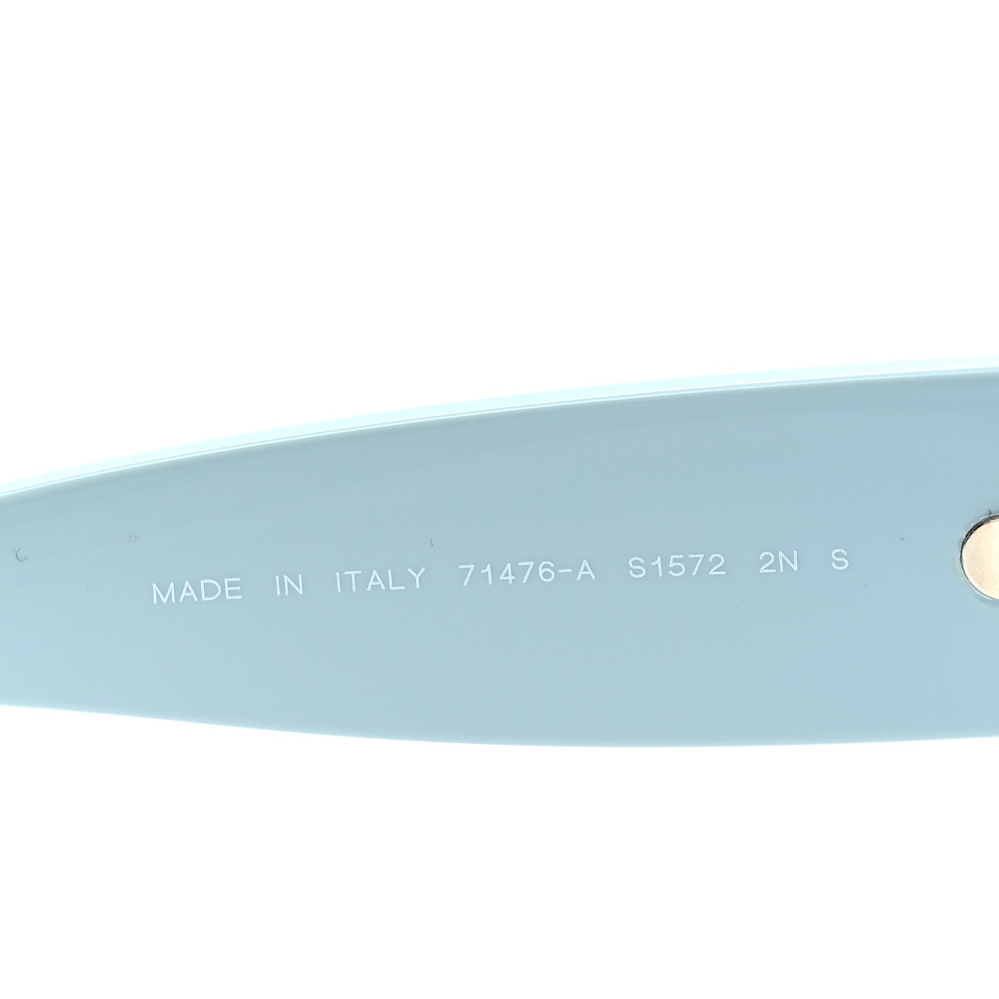 Acetate Mirror Shield Sunglasses 71476A Light Blue