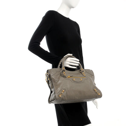 Balenciaga Agneau Giant 12 Gold Hardware City Beige Liege 3 of 10