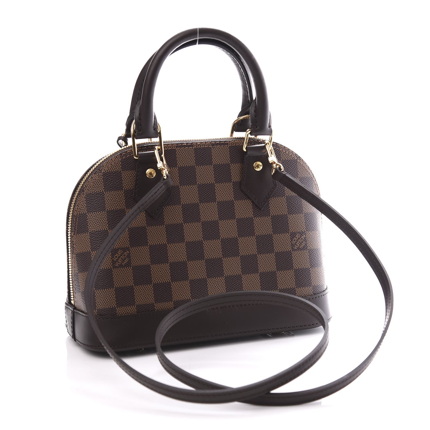 Louis Vuitton Damier Ebene Alma BB 2 of 10