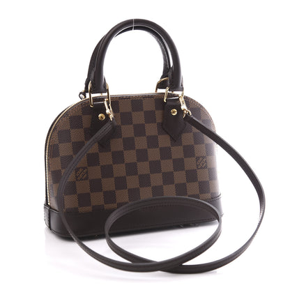 Louis Vuitton Damier Ebene Alma BB 2 of 10