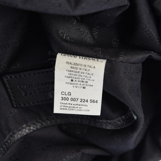 Versace Nylon Medusa Backpack Black 7 of 7