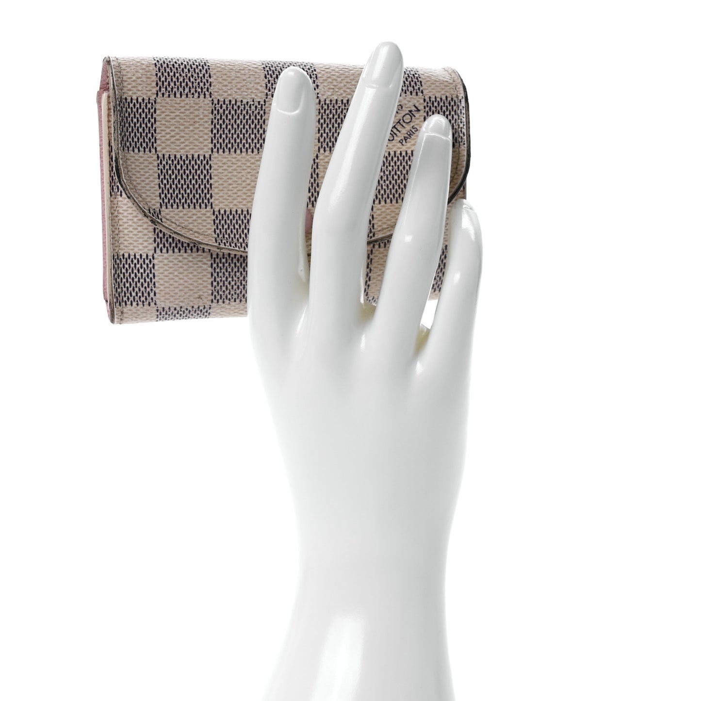 Damier Azur Rosalie Coin Purse Rose Ballerine