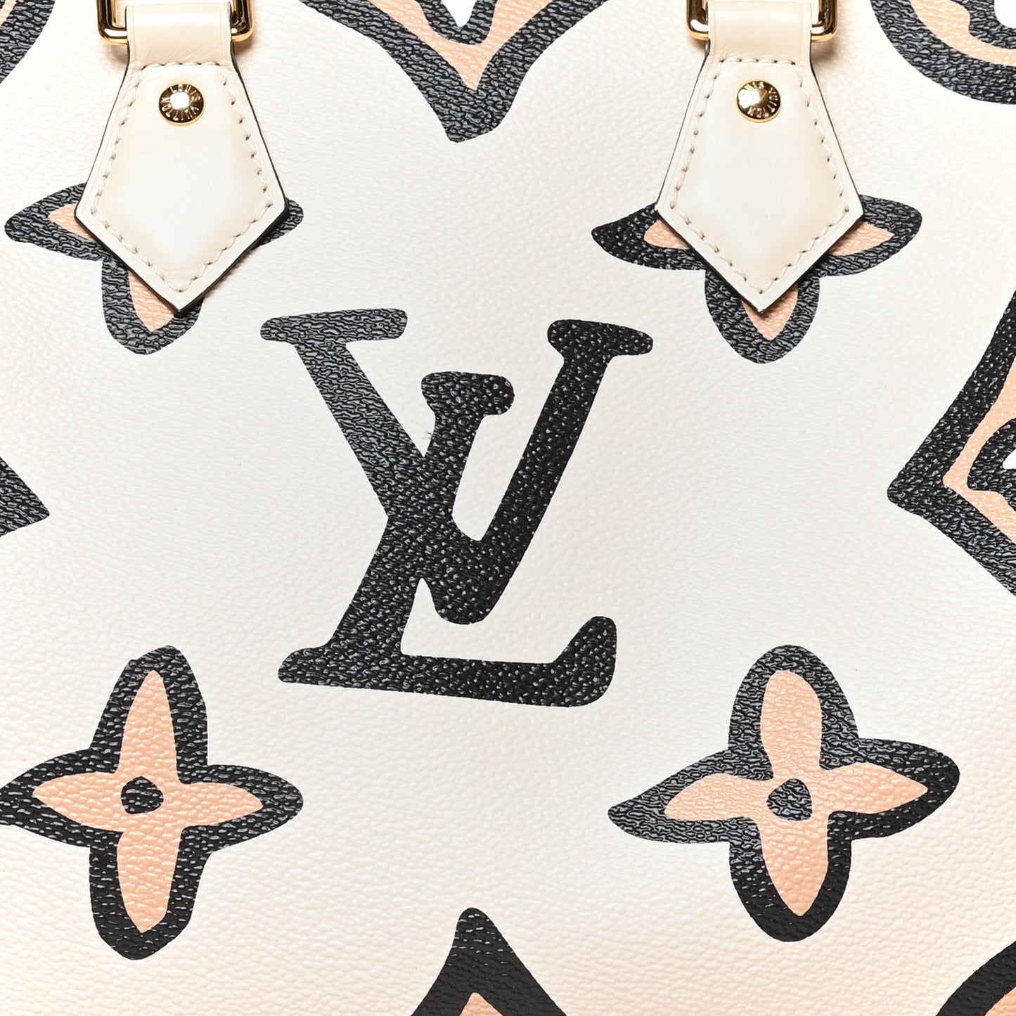 Monogram Giant Wild At Heart Speedy Bandouliere 25 Creme
