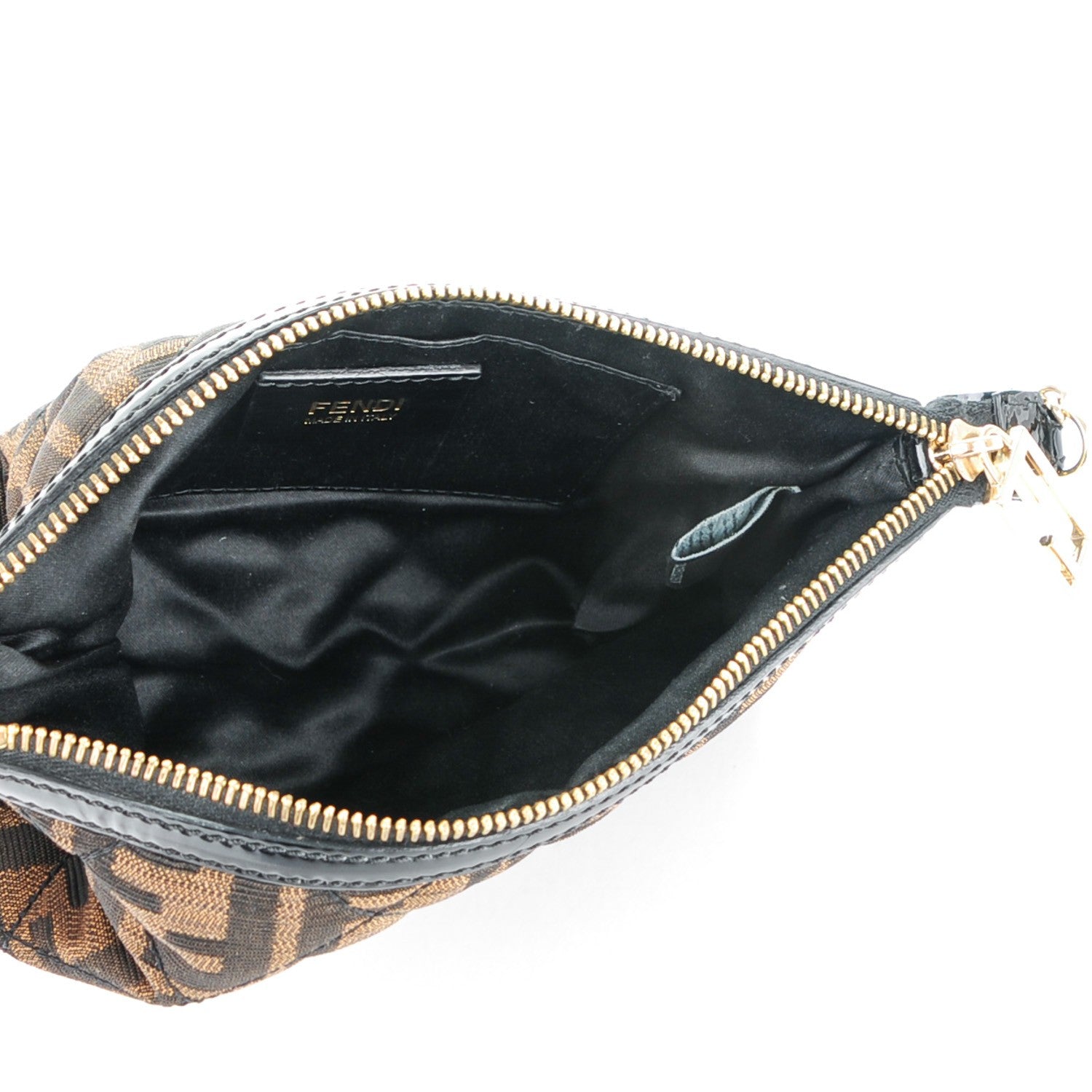 Fendi Zucca Quilted Pochette Tobacco 5 of 8