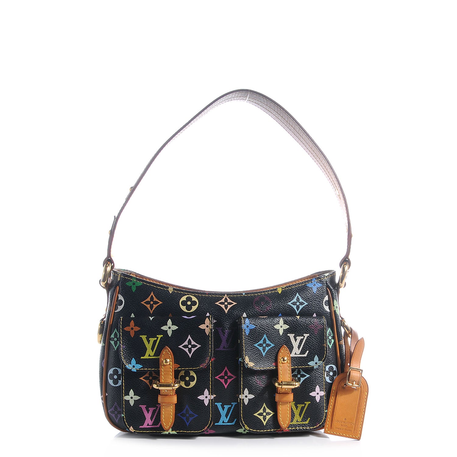 Louis Vuitton Monogram Multicolor Lodge PM Black 1 of 7