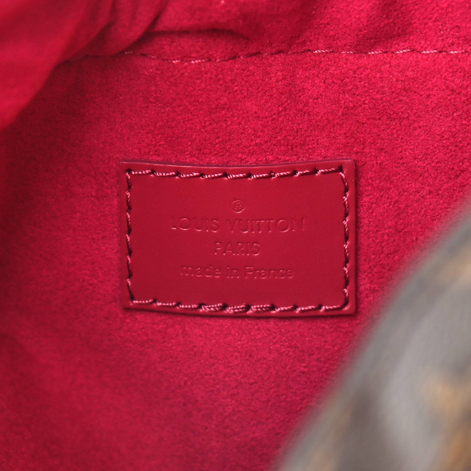 Louis Vuitton Monogram Pouch Noe Fuchsia 6 of 9
