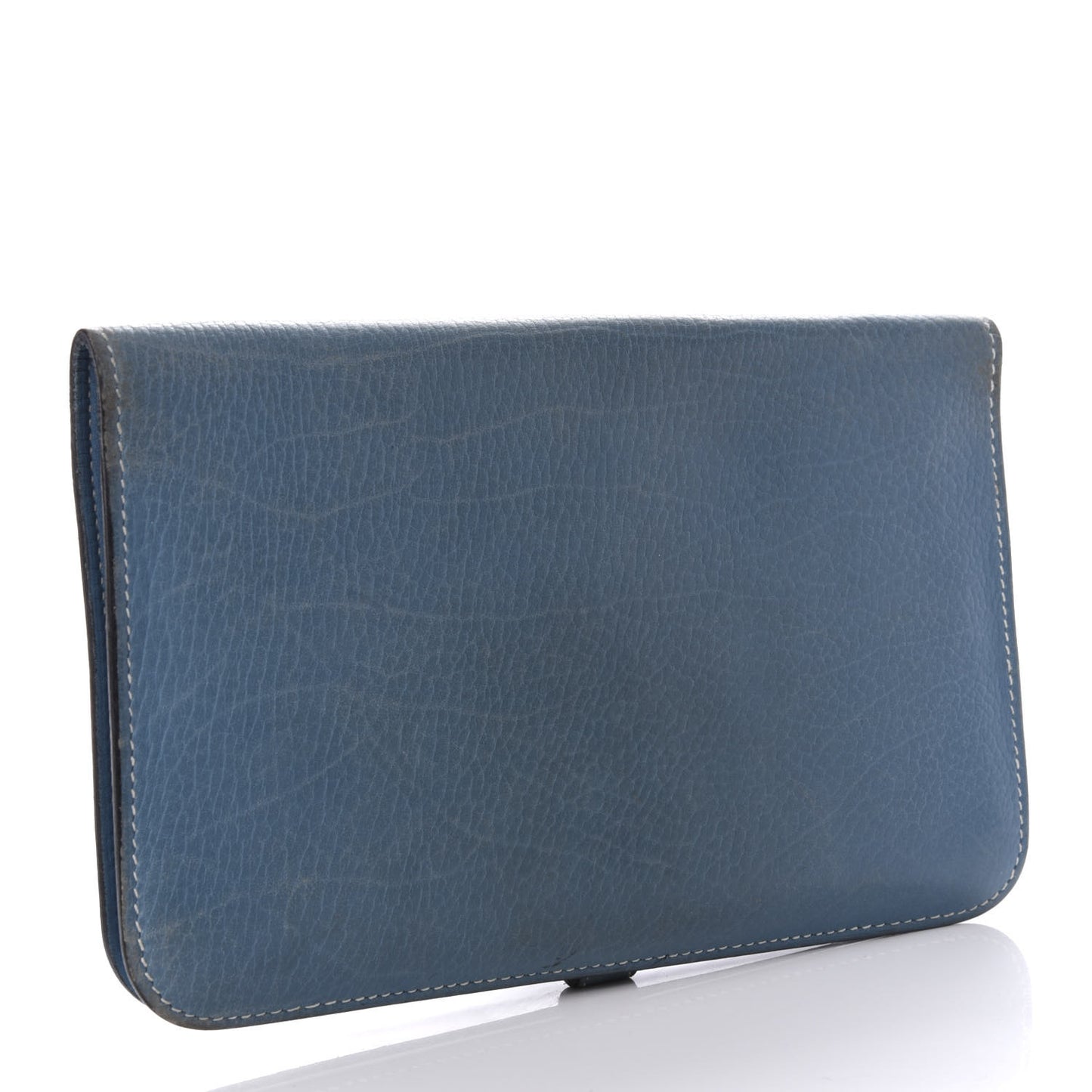 Veau Rodeo Dogon Duo Wallet Blue Jean
