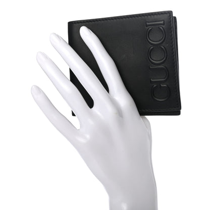 Gucci Smooth Calfskin XL Bi-Fold Wallet Black 2 of 7