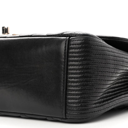 Chanel Lambskin Medium Coco Rider Flap Black 10 of 18