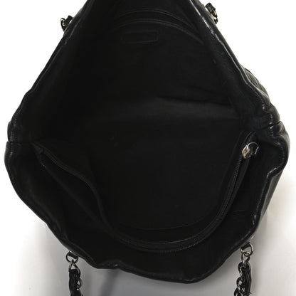 Chanel Calfskin Large Front Flap Tote Black 8 of 11