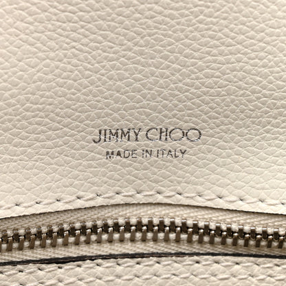 Jimmy Choo Calfskin Crystal Small Cheri Top Handle Bag 7 of 11