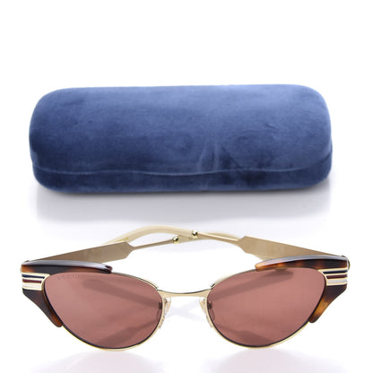 Gucci Cat Eye Web Sunglasses GG0522S Tortoise 8 of 8