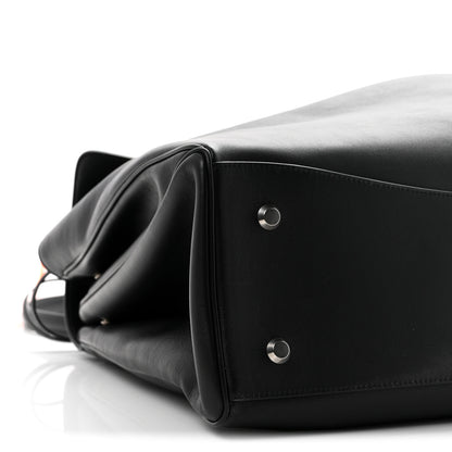 Balenciaga Smooth Calfskin Rodeo XL Top Handle Handbag Black 8 of 9