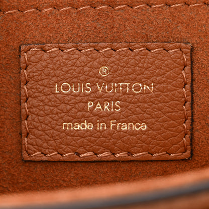 Louis Vuitton Grained Calfskin Lockme Tender Chataigne Brown 6 of 11