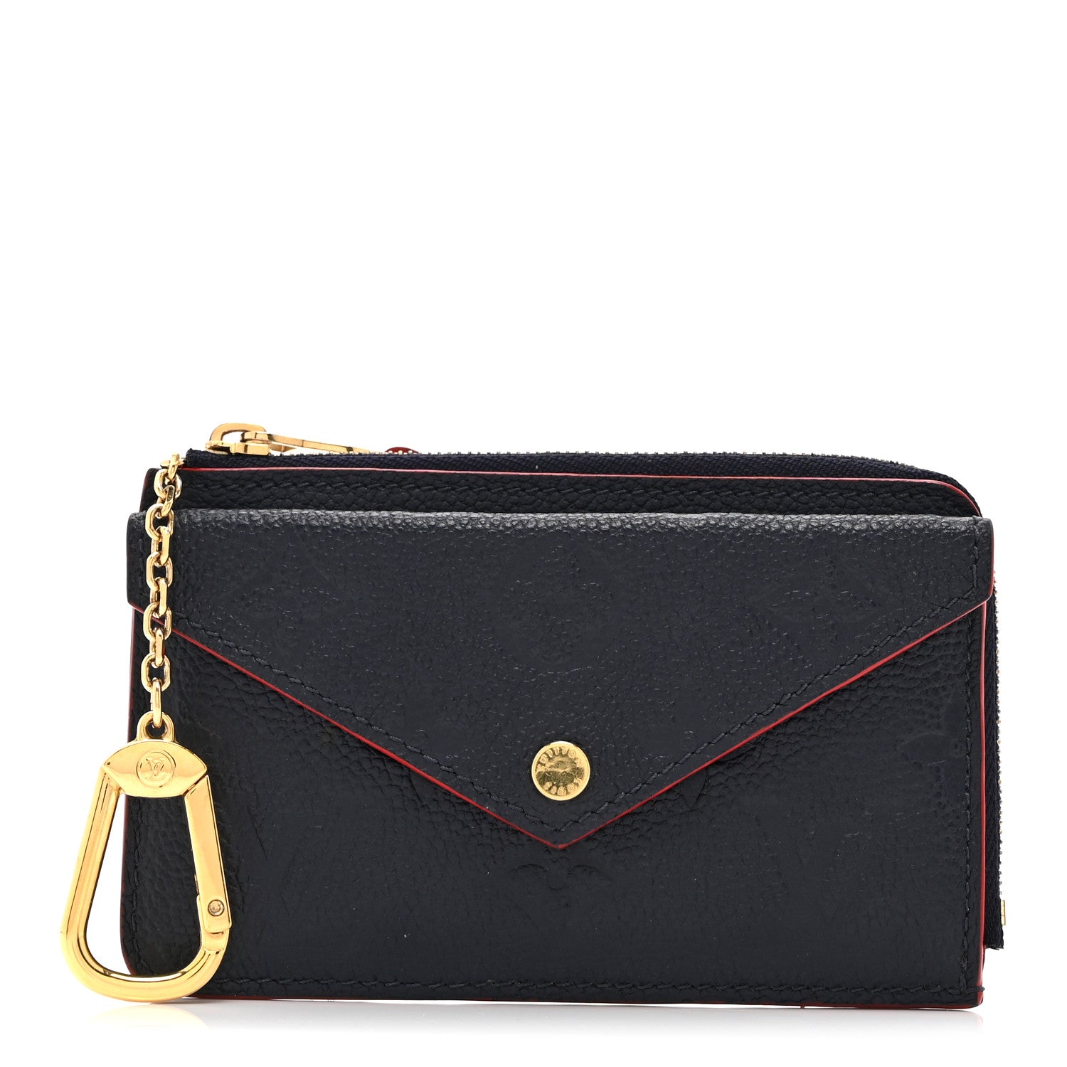Louis Vuitton Empreinte Recto Verso Card Holder Marine Rouge 1 of 6