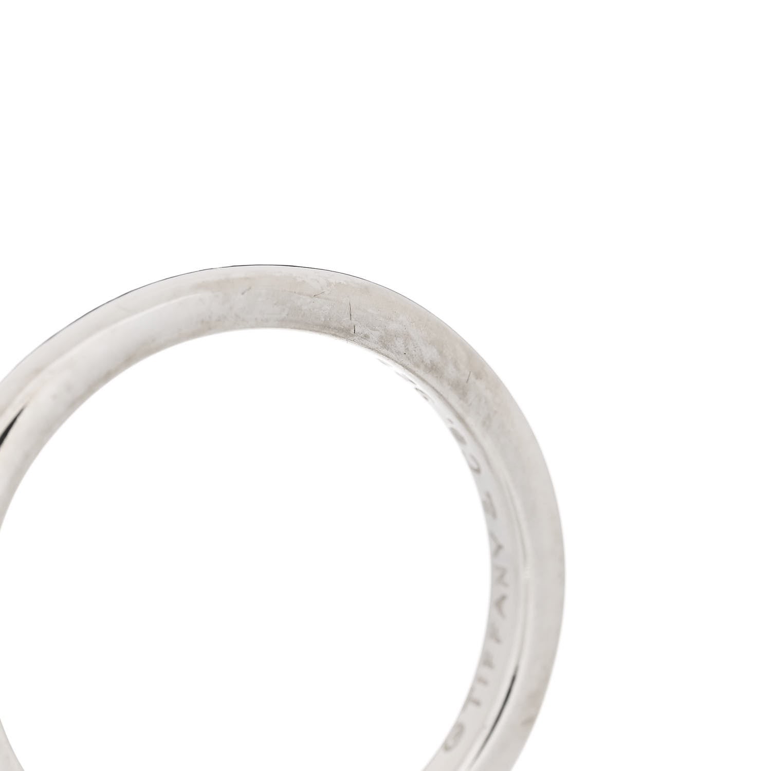Tiffany Sterling Silver Open Flower Ring 53 6.5 7 of 8