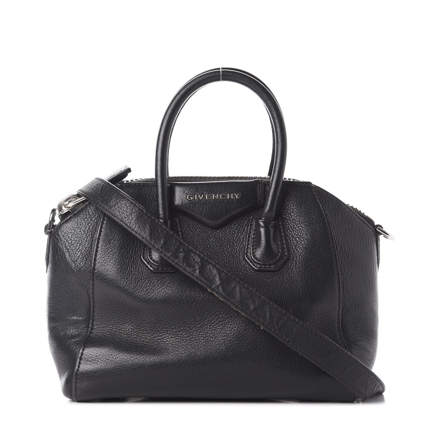 Sugar Goatskin Mini Antigona Black