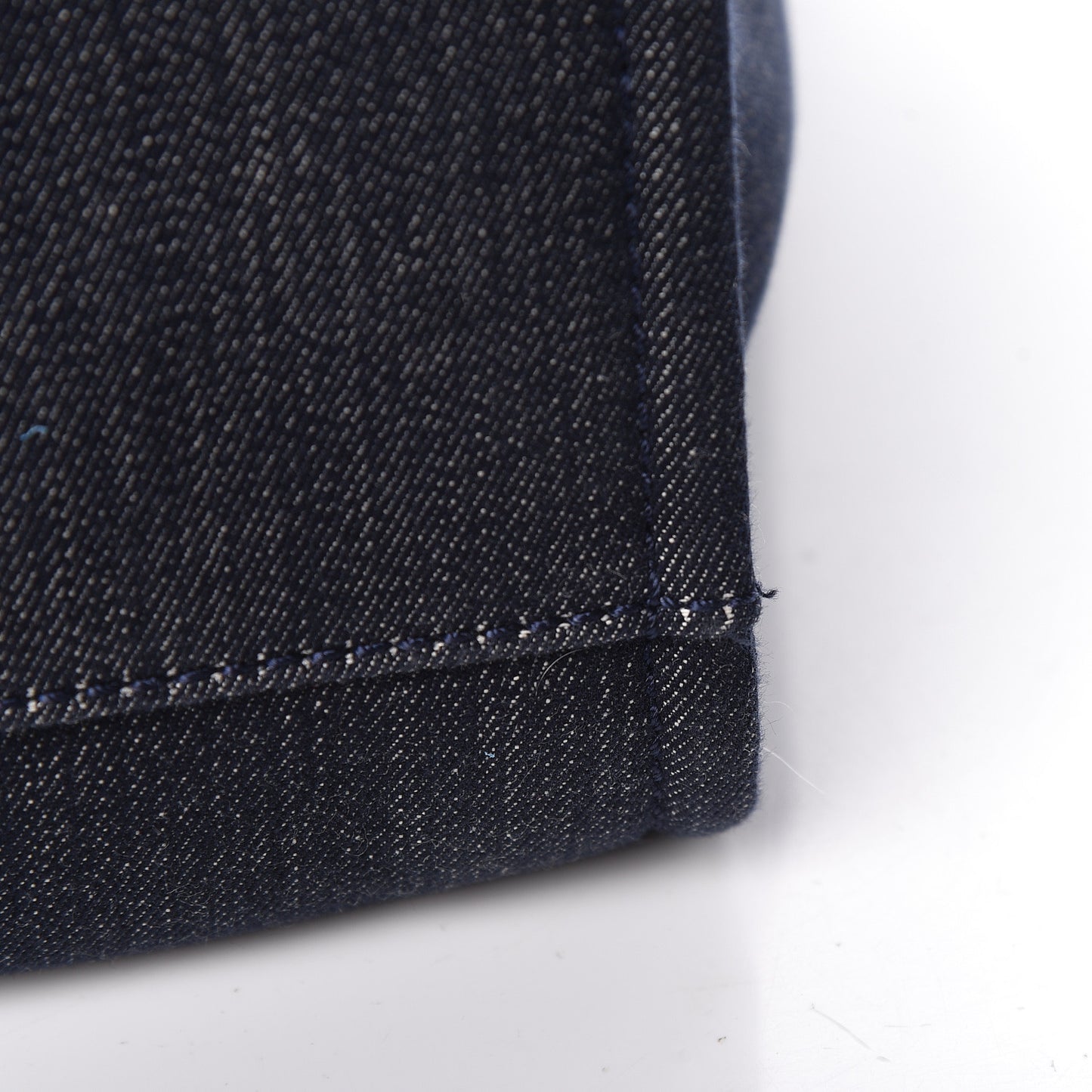 Denim Small Deauville Tote Dark Blue