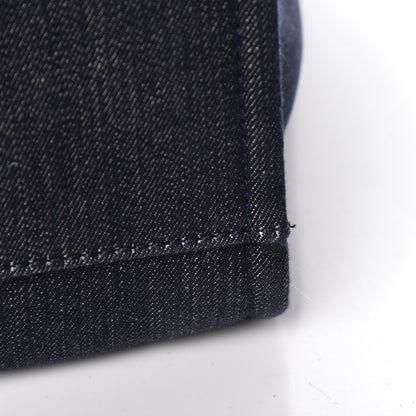 Chanel Denim Small Deauville Tote Dark Blue 15 of 15