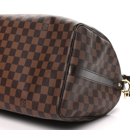 Louis Vuitton Damier Ebene Speedy Bandouliere 35 10 of 12