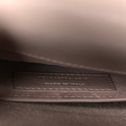 Saint Laurent Calfskin Medium Monogram Sunset Marble Pink 7 of 16