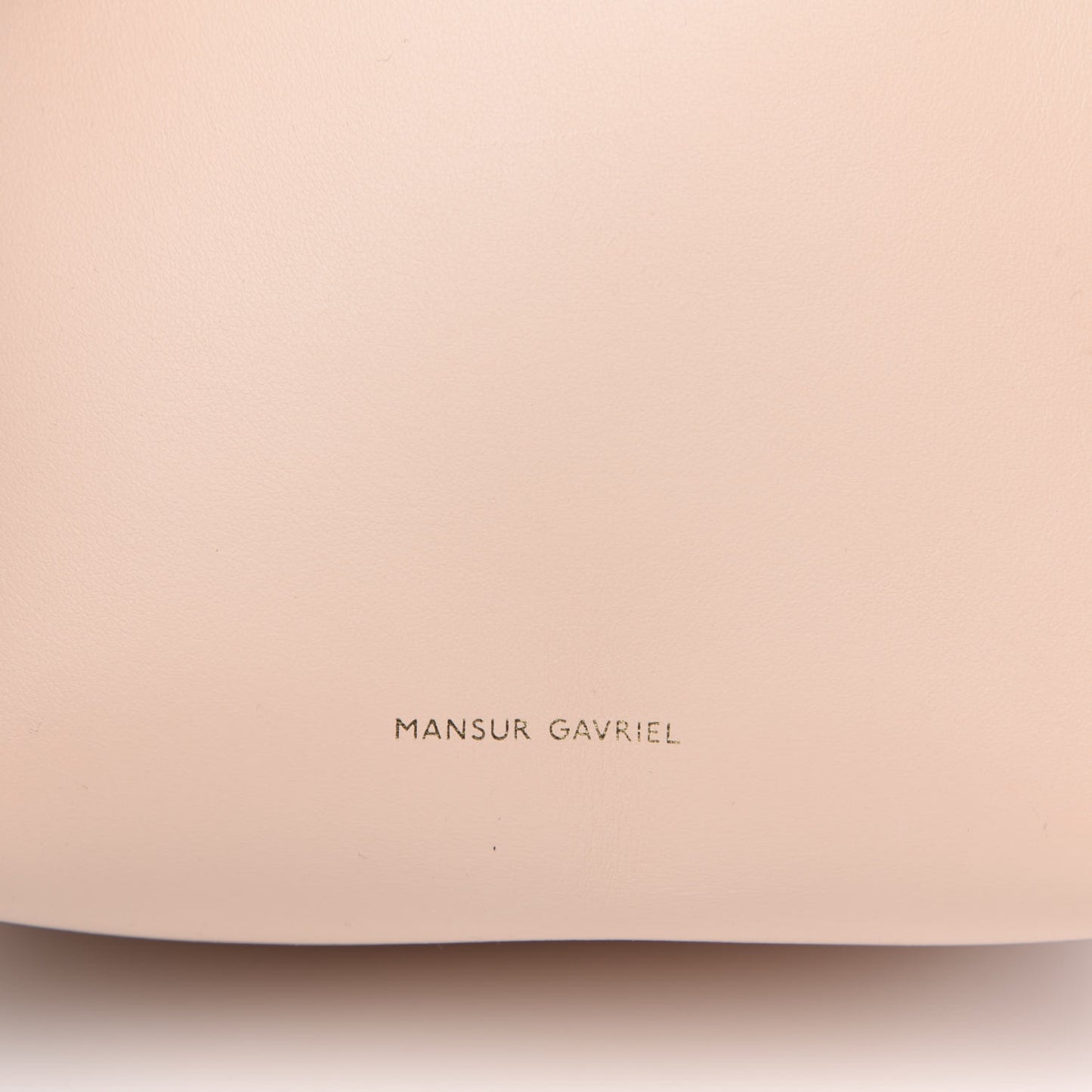 Calfskin Mini Mini Bucket Bag Rosa